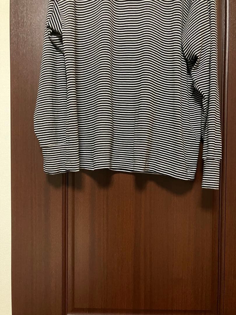 美品 BLAMINK ボーダーロングスリーブ