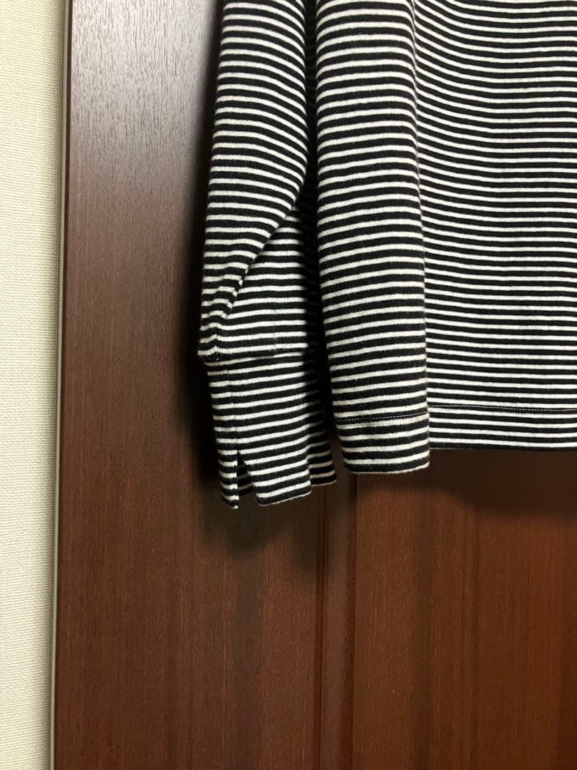 美品 BLAMINK ボーダーロングスリーブ