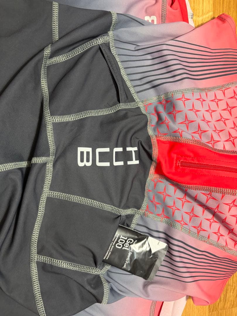 HUUB トライアスロンウェア Mサイズ レッド/グレー