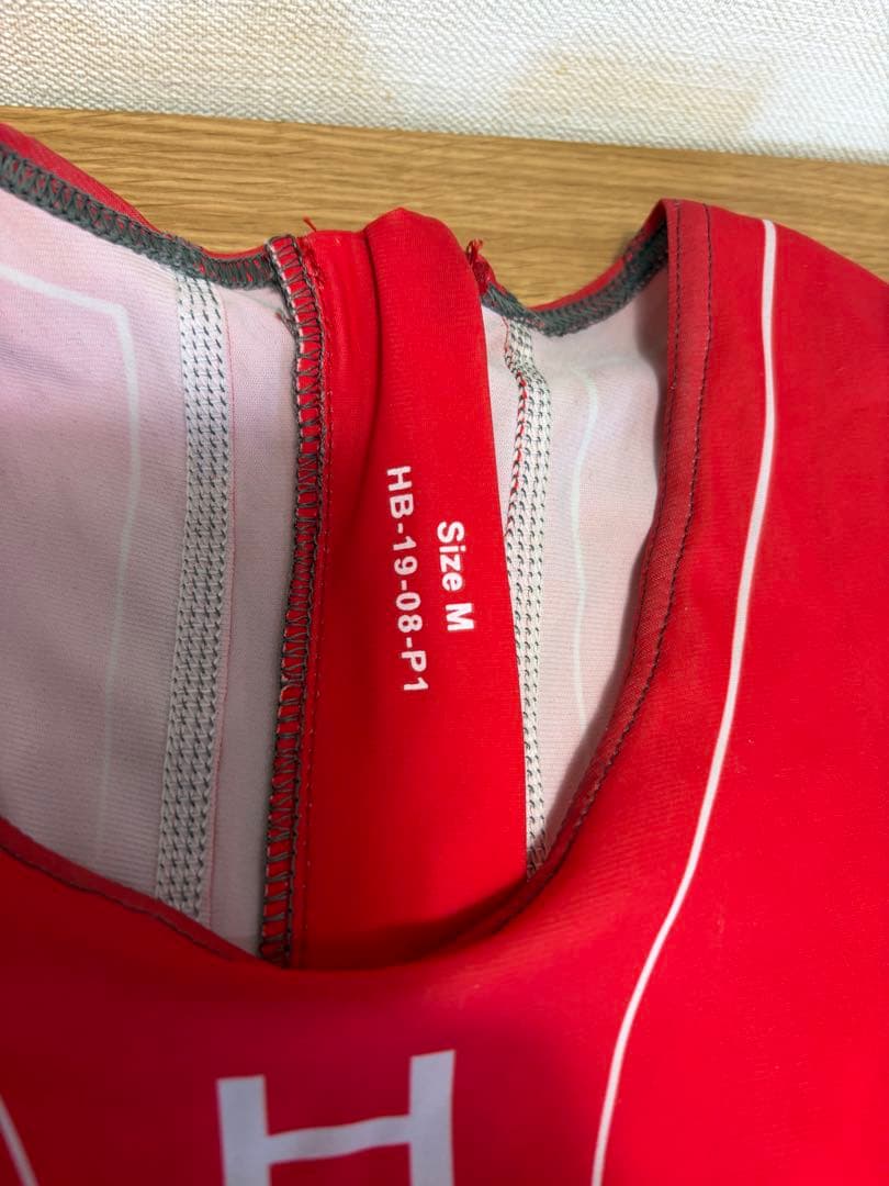 HUUB トライアスロンウェア Mサイズ レッド/グレー