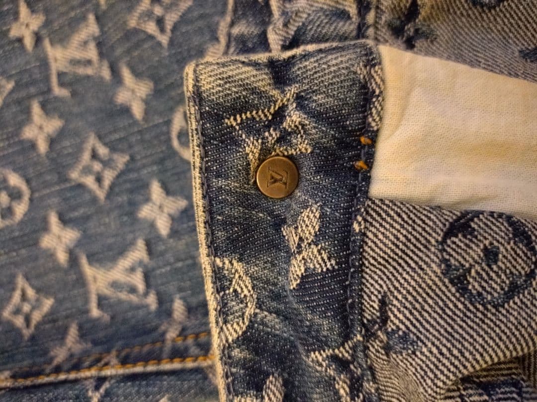✨️美品✨️ルイ・ヴィトンモノグラム ミニスカートデニム