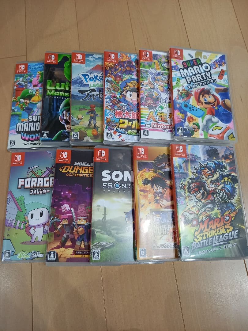 Nintendo Switch ゲームソフト セット まとめうり