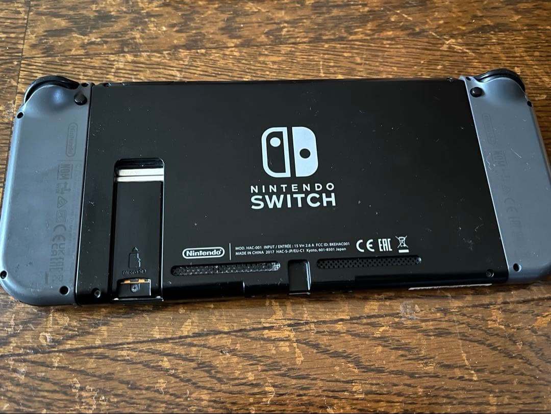 【動作確認済み】 Nintendo Switch 本体 グレー 箱無し