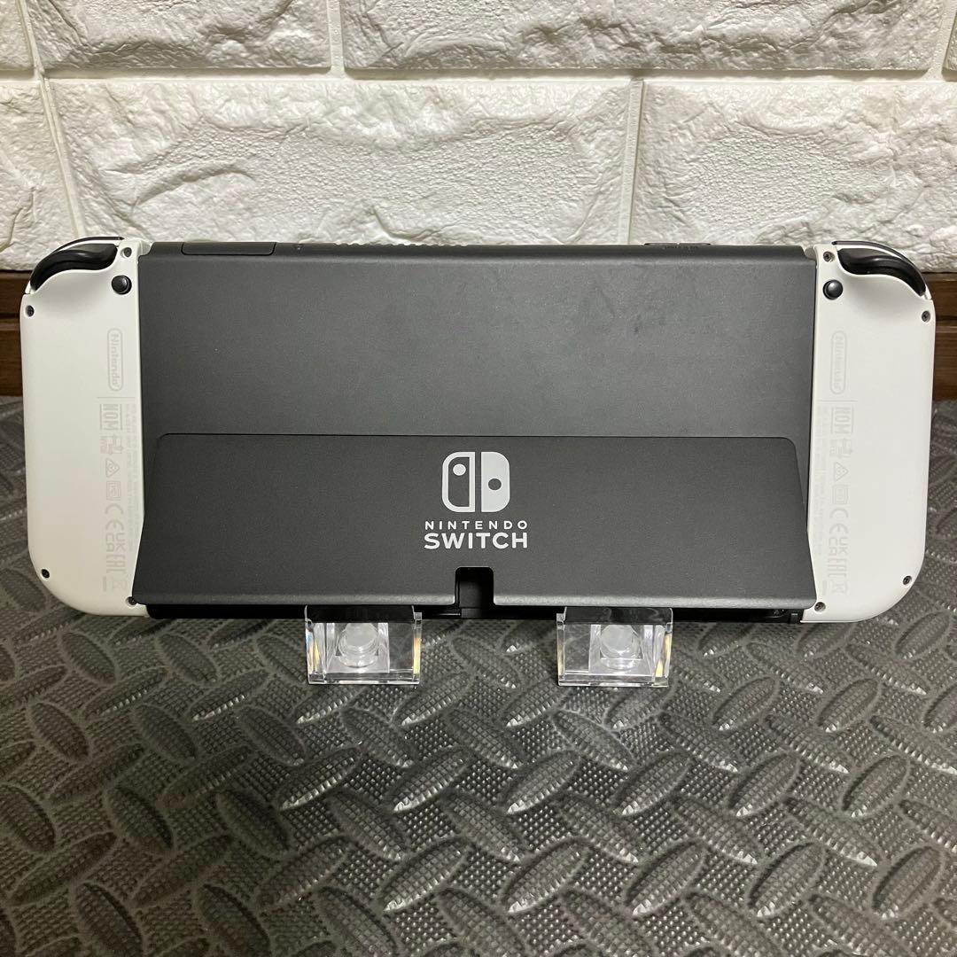 【動作良好】Nintendo Switch本体　有機EL ホワイト