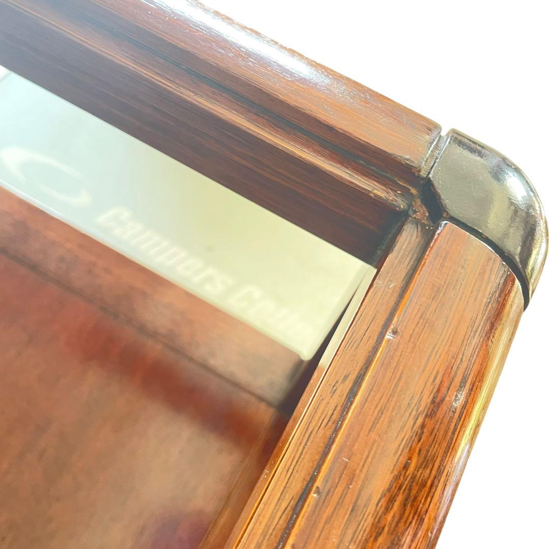 HR444 【希少デザイン】ビンテージ　ナガノインテリア　スクエアガラステーブル