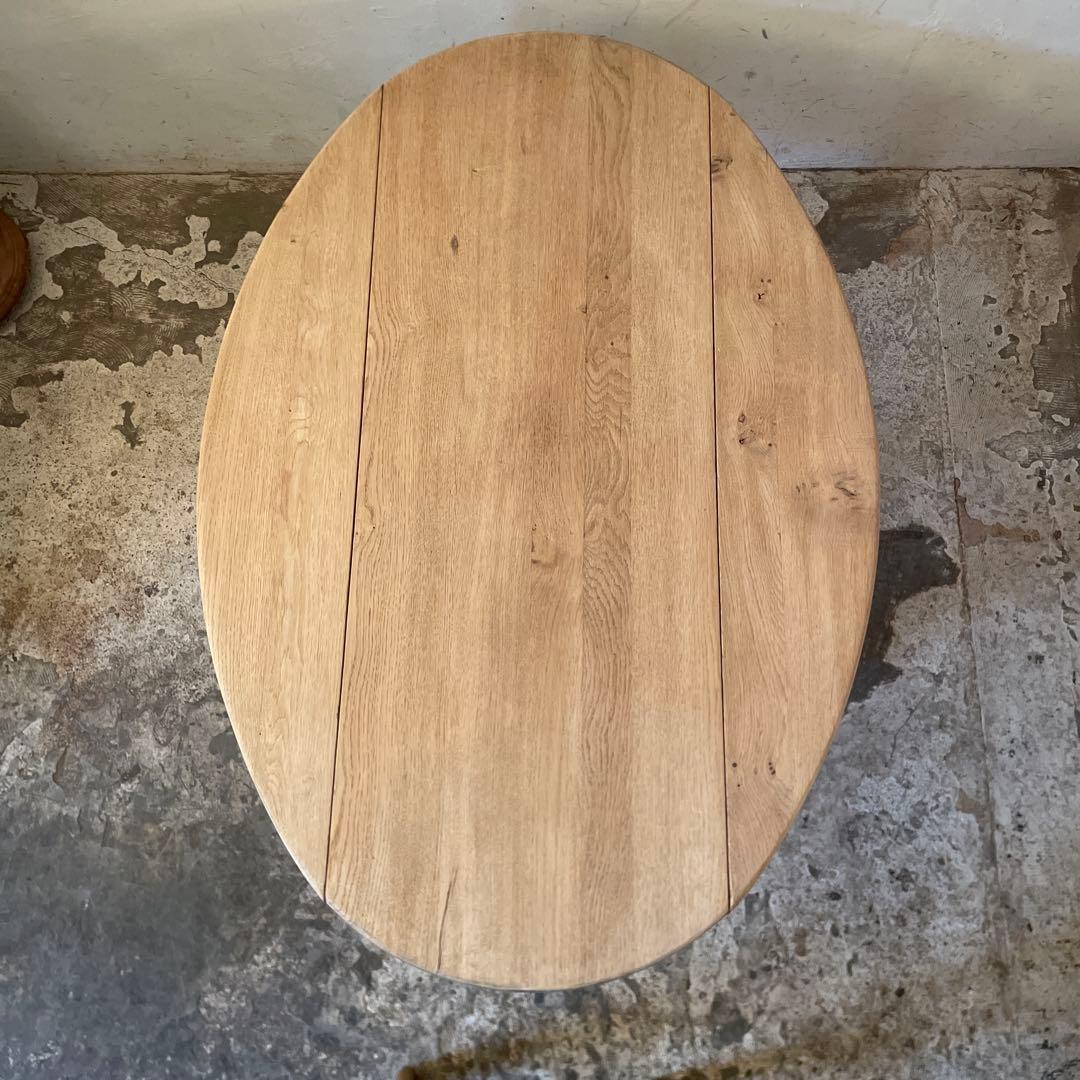 ドロップリーフサイドテーブル　ドロップリーフコーヒーテーブル　テレビ台　剥離