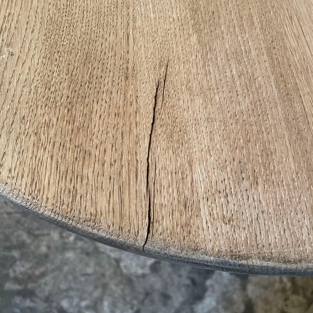 ドロップリーフサイドテーブル　ドロップリーフコーヒーテーブル　テレビ台　剥離