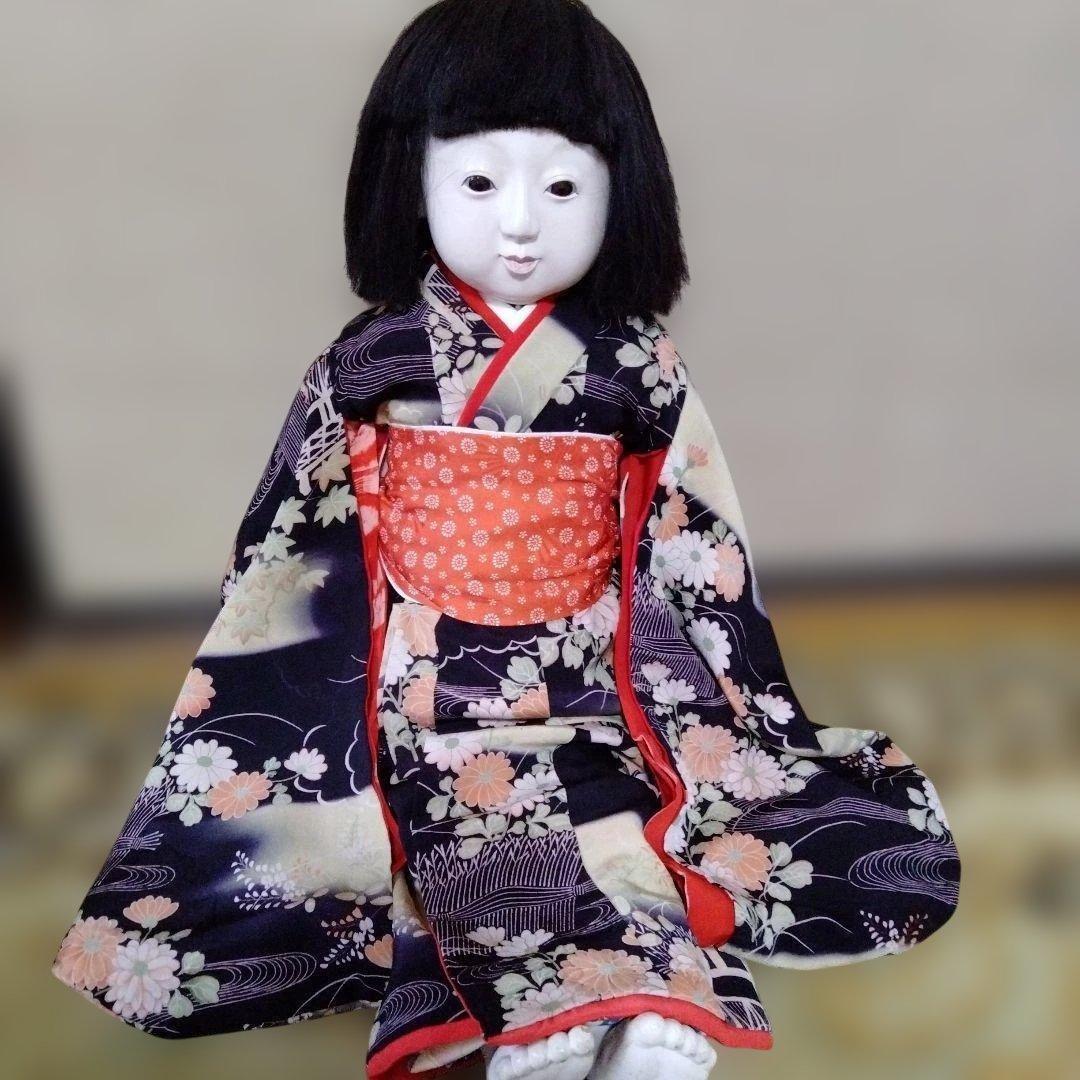 大きなサイズ　お人形用着物　半襦袢18号　65ｃｍ位　市松人形　ビスクドール