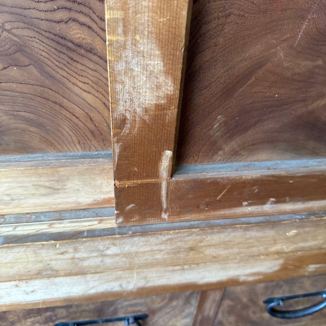 大幅お値下げ‼️時代箪笥　欅面　食器棚に！什器に！ヴィンテージ箪笥　収納に！