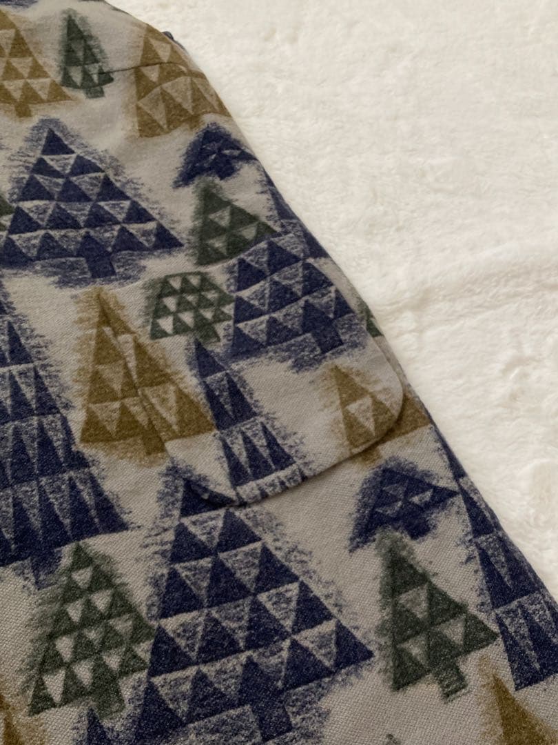 サリースコット　フード付き　ウール　ワンピース