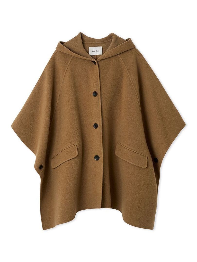 Mila Owen フードポンチョコート