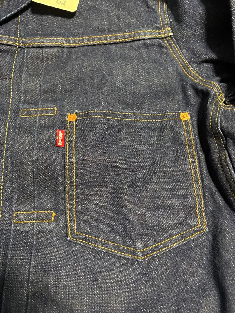 新品　Levi's 1st デニムジャケット　大戦モデル　Ｒタグ　Ｌ