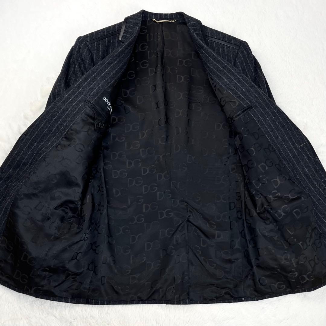 最高級 ドルチェ&ガッバーナ シープスキン マティーニ ブレザー 胡桃釦 48