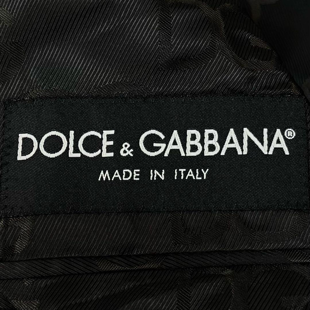 最高級 ドルチェ&ガッバーナ シープスキン マティーニ ブレザー 胡桃釦 48