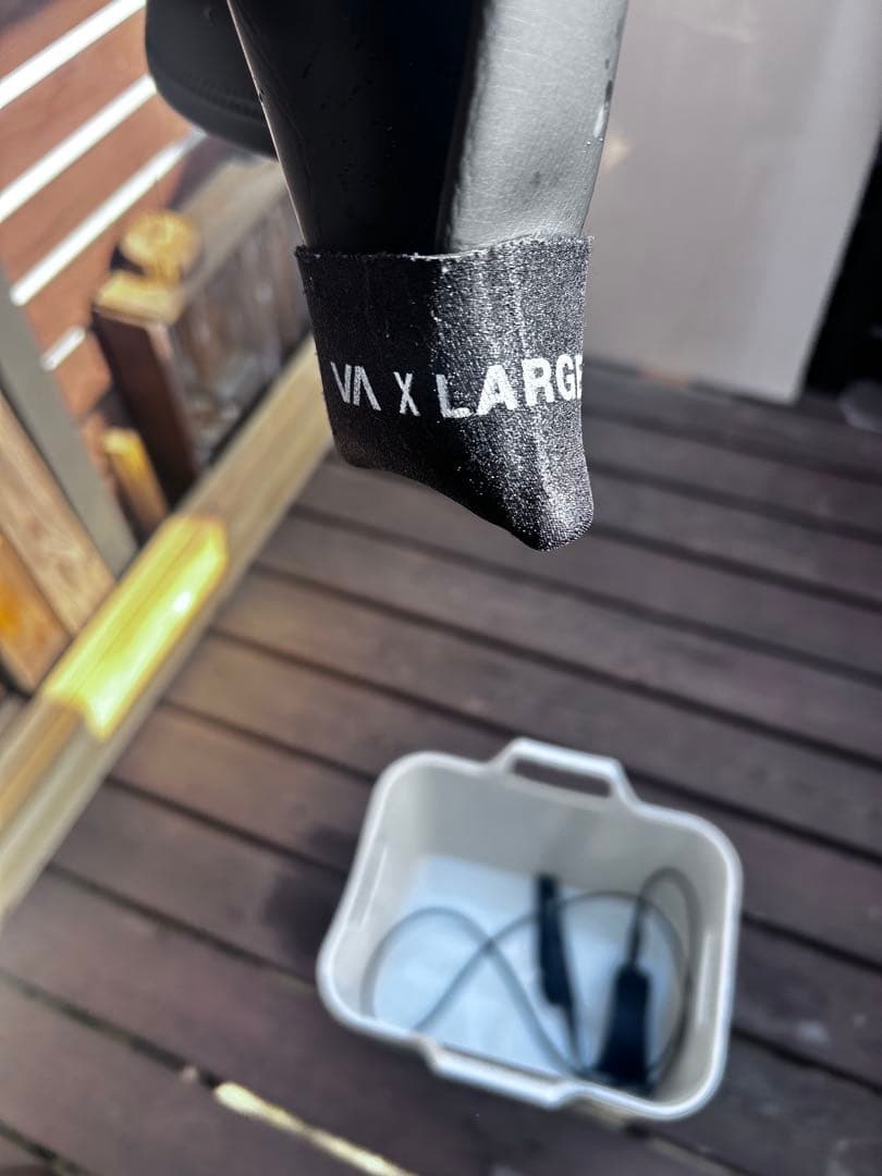 RVCA ブラック タッパー フロントジッパー