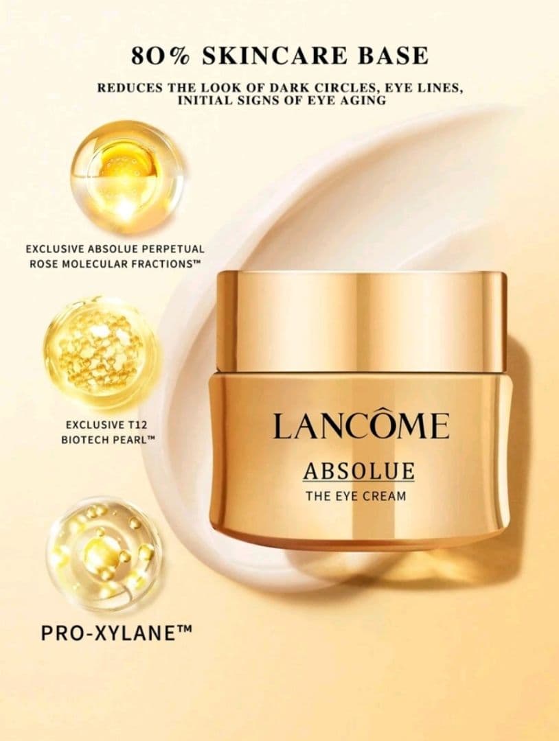 ⑤LANCÔME ABSOLUE THE EYE CREAM 20ml