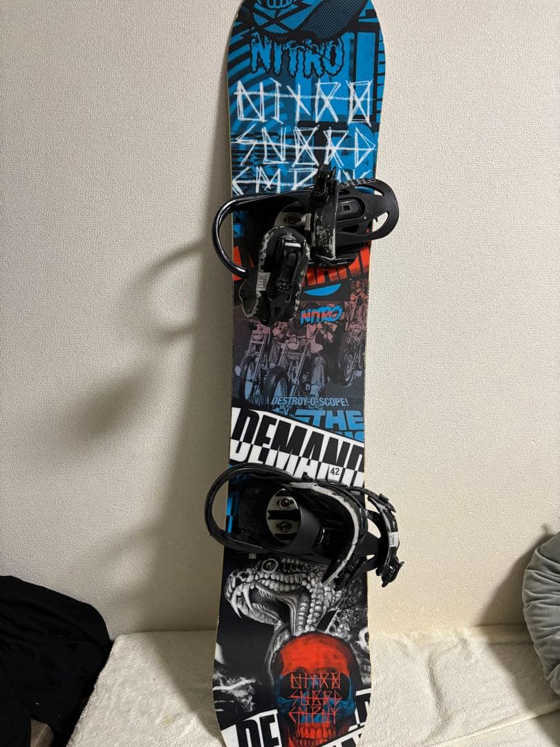 値下げ！NITRO スノボ3点セット ビンディング付　ブーツもおまけで