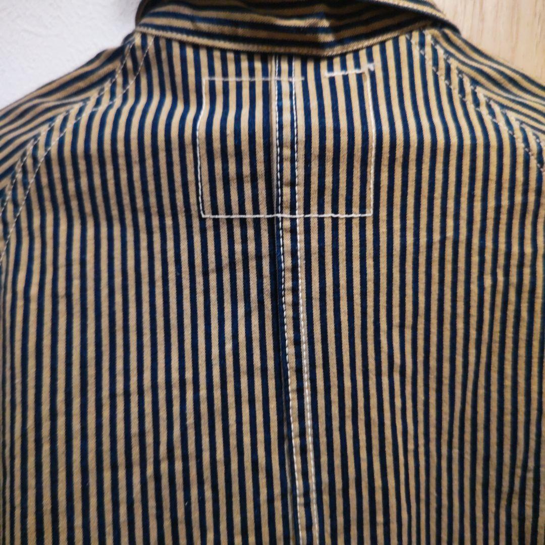 SUGAR CANE ヘッドライト ブラウンヒッコリー カバーオール