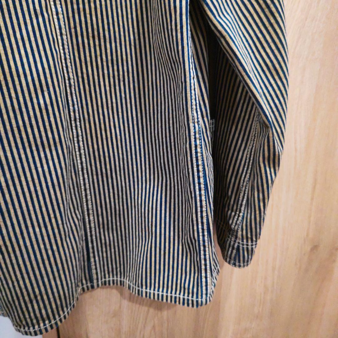 SUGAR CANE ヘッドライト ブラウンヒッコリー カバーオール