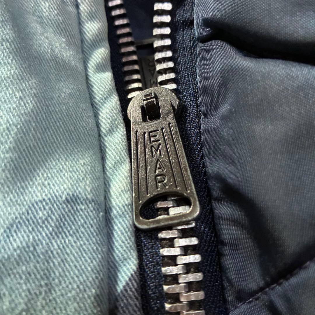 希少 usa製 古着 HOPE MFG 短丈 リバーシブルブルゾン 迷彩 L