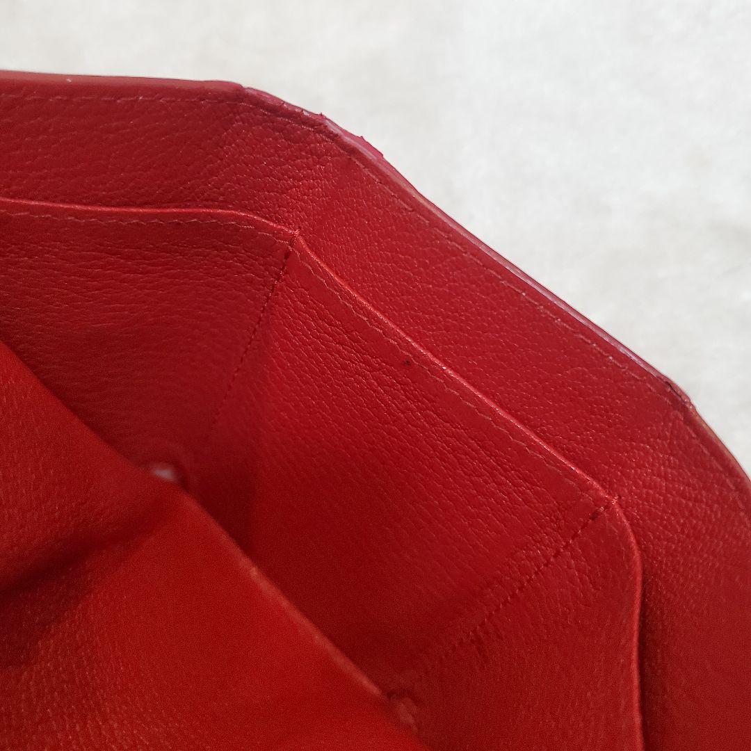 美品 希少　ミュウミュウ 三つ折り財布 マドラス ラブレターハート　ピンク