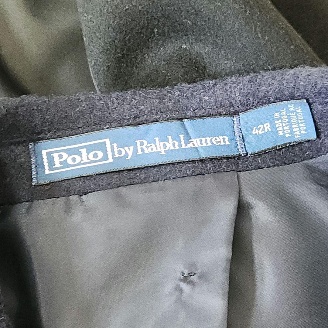 ポロ ラルフローレン チェスターコート ダークネイビー 42R