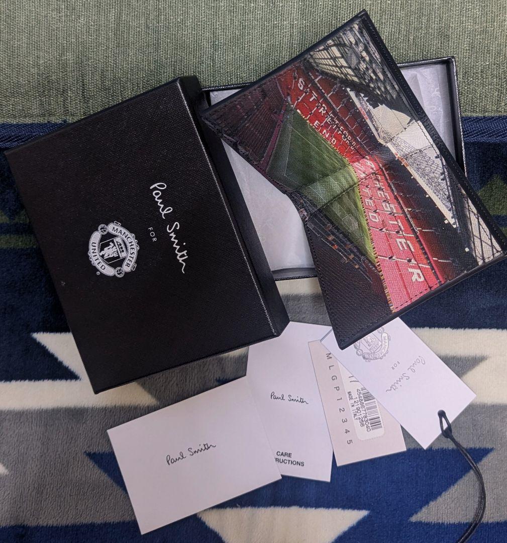 値下げ即決を激レア未使用品ポールスミスxマンチェスターユナイテッド（ニっ折財布)
