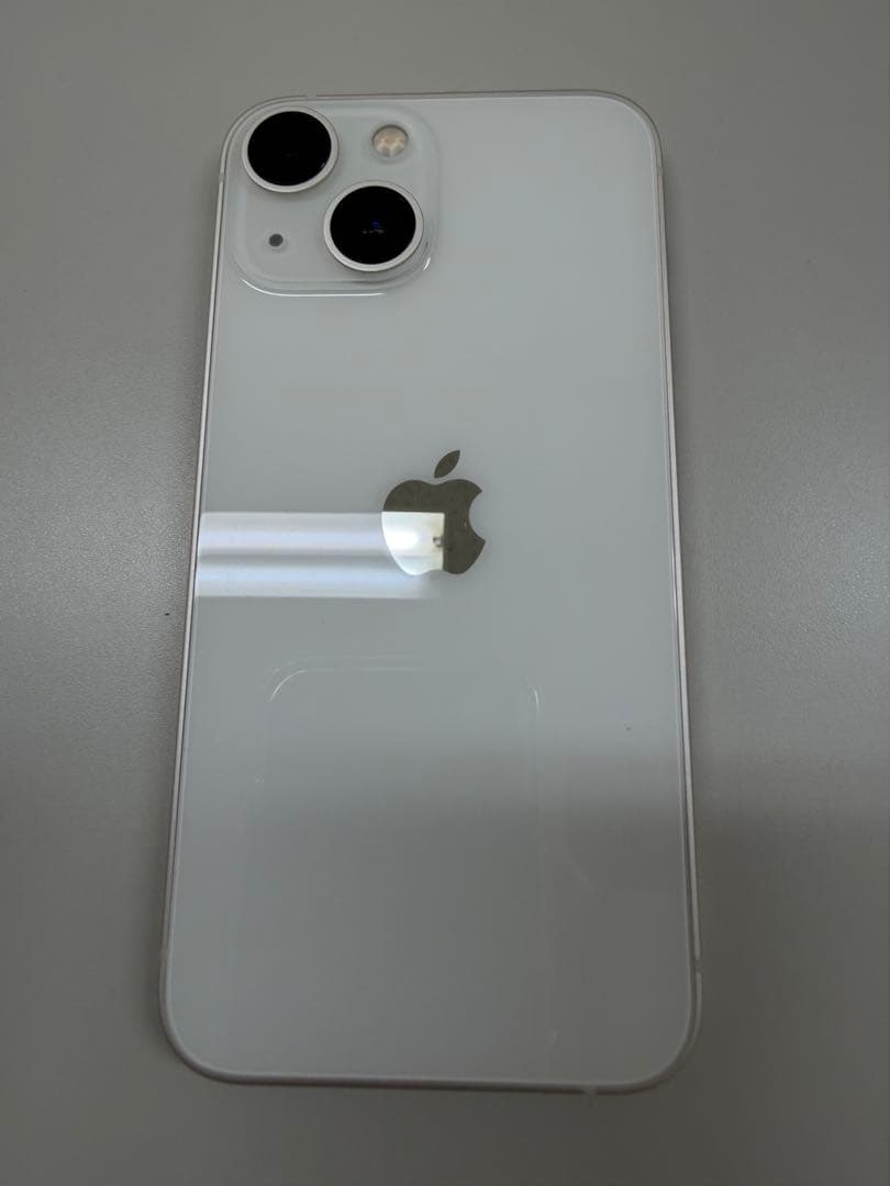 iPhone 13mini スターライト128GB 未使用品バッテリー100%