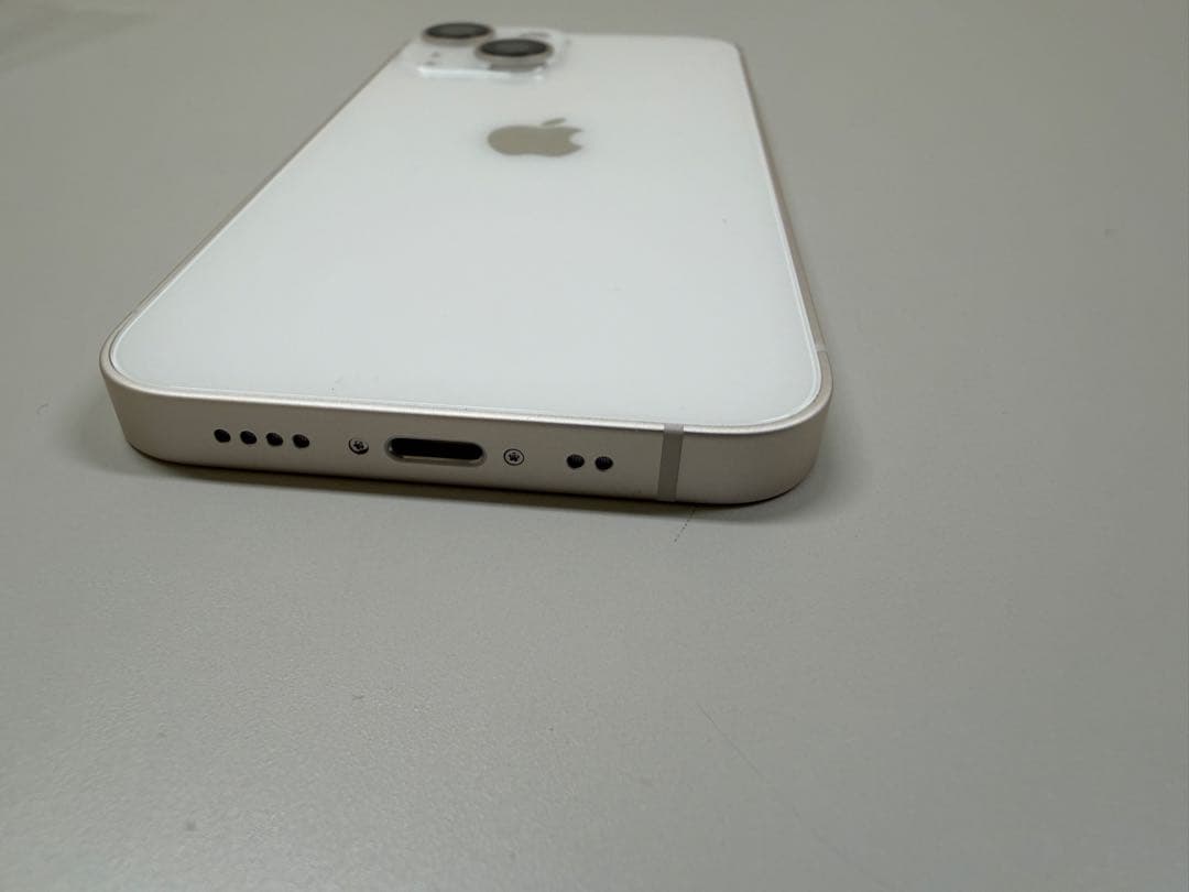 iPhone 13mini スターライト128GB 未使用品バッテリー100%