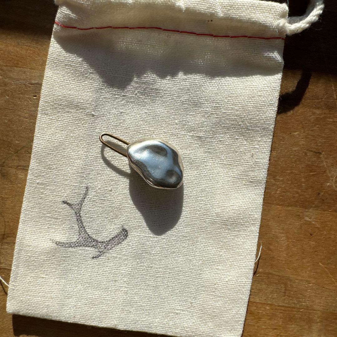 プリュイ pluie チアルコ クリップ シルバー ピン