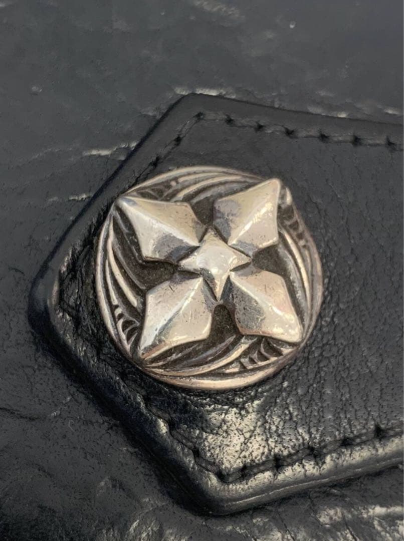 T09/127BILL WALL LEATHERビルウォールクロスコンチョレザー