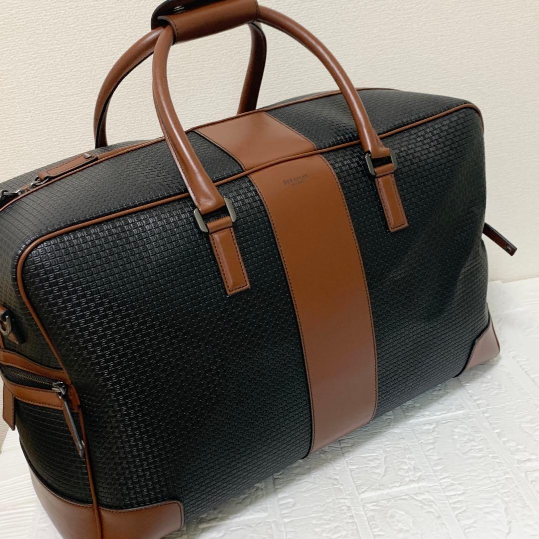 SERAPIAN セラピアン ボストンバッグPVC 2WAYダッフルバッグ