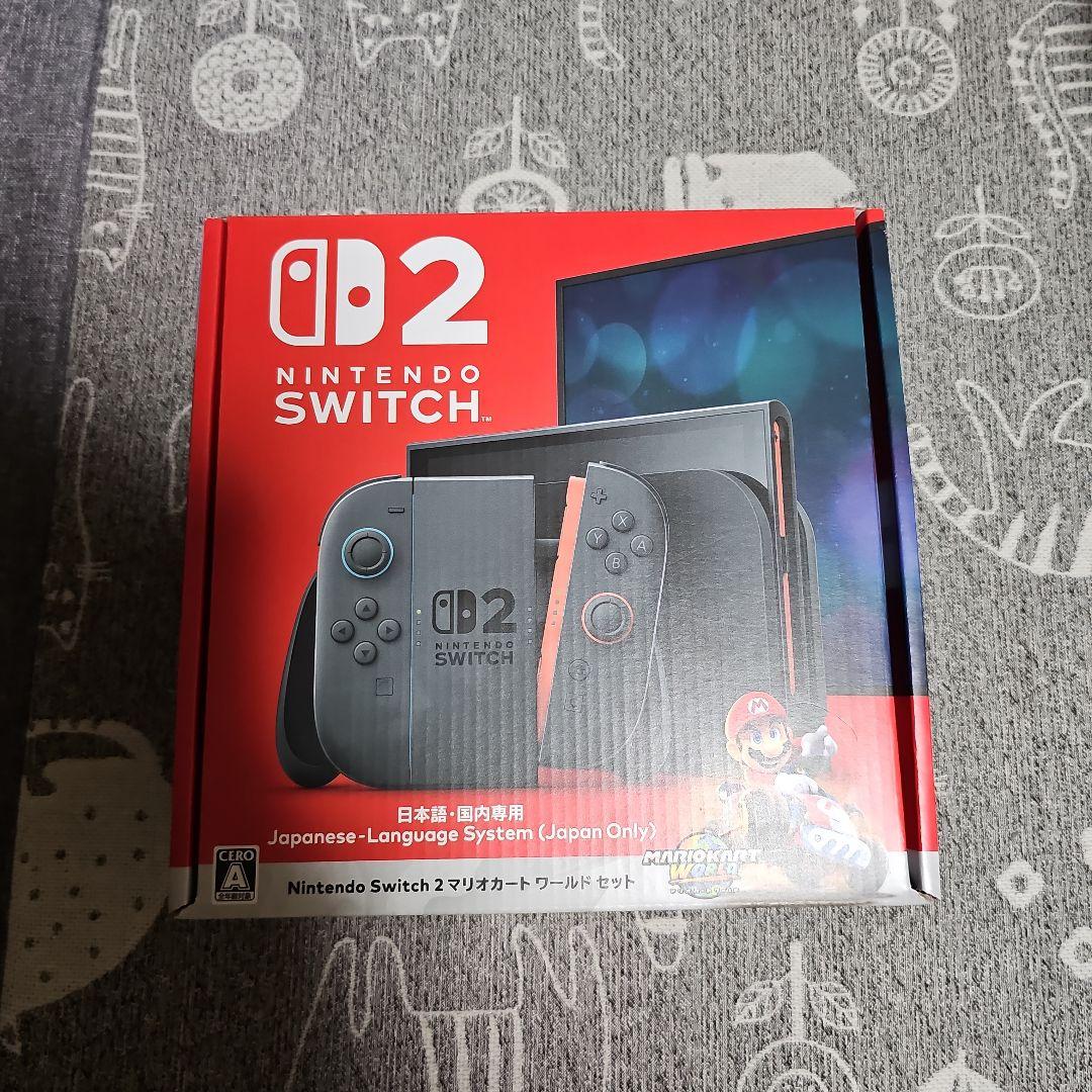 新品未開封Switch2 本体 マリオカートワールドセット
