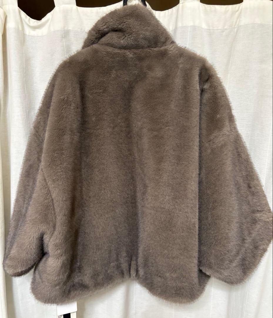 新品　Eimee Law ミンクファー　スタンドネックショートコート