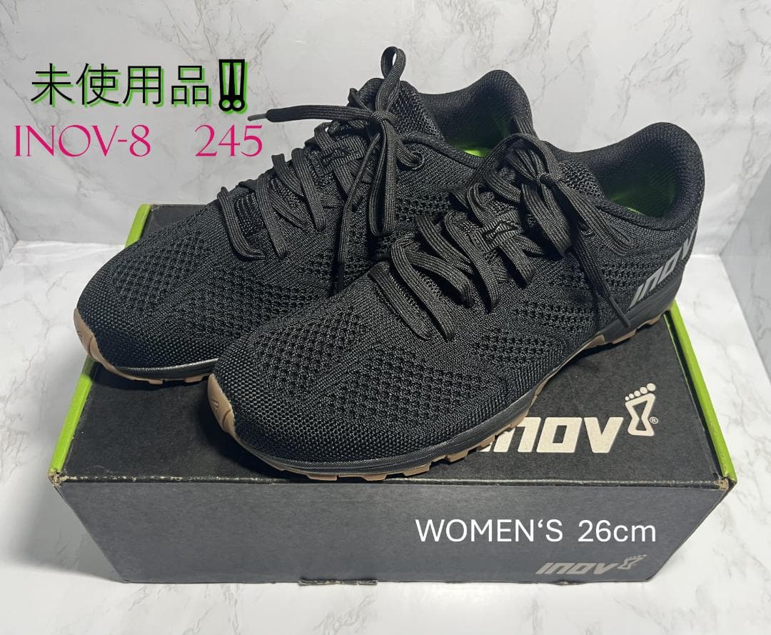 最終お値下げ！ INOV-8 レディース スニーカー 26.5cm ブラック