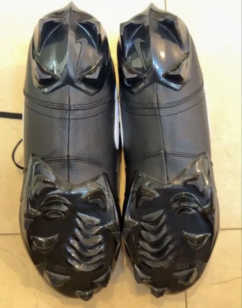 ば*様 Nike Jordan ブラック スパイクシューズ