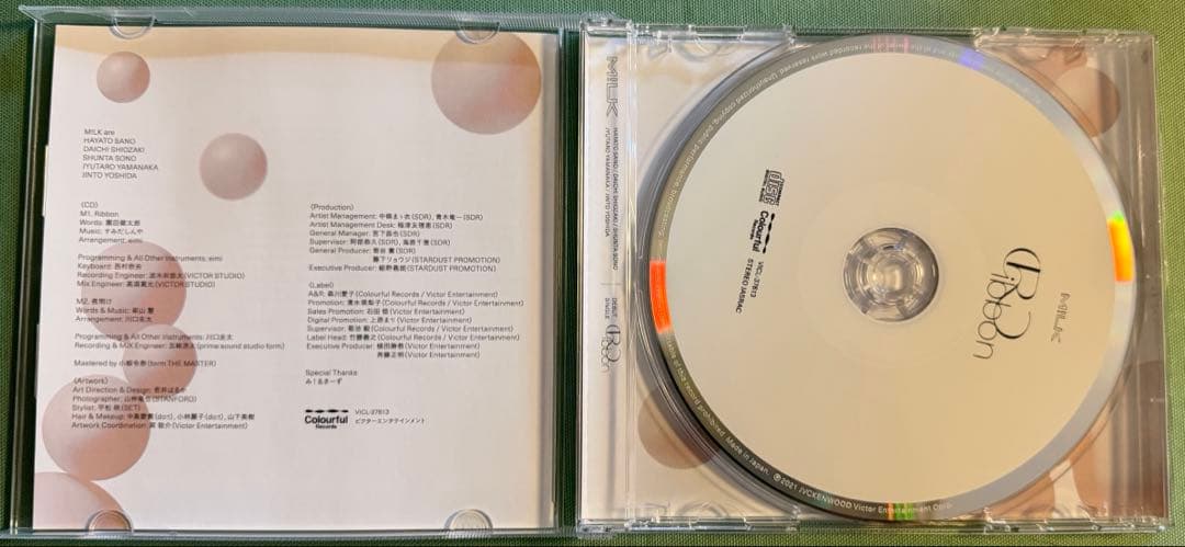 M!LK Ribbon FC限定盤A＆初回限定盤B＆通常盤 3形態セット 開封済