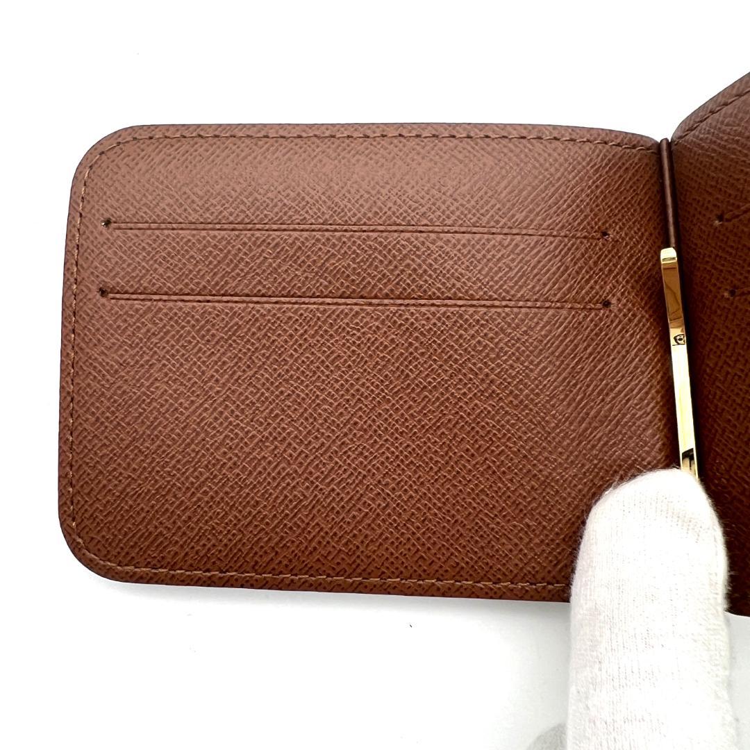 【最高級美品】ルイヴィトン モノグラム ポルトフォイユ パンス マネークリップ