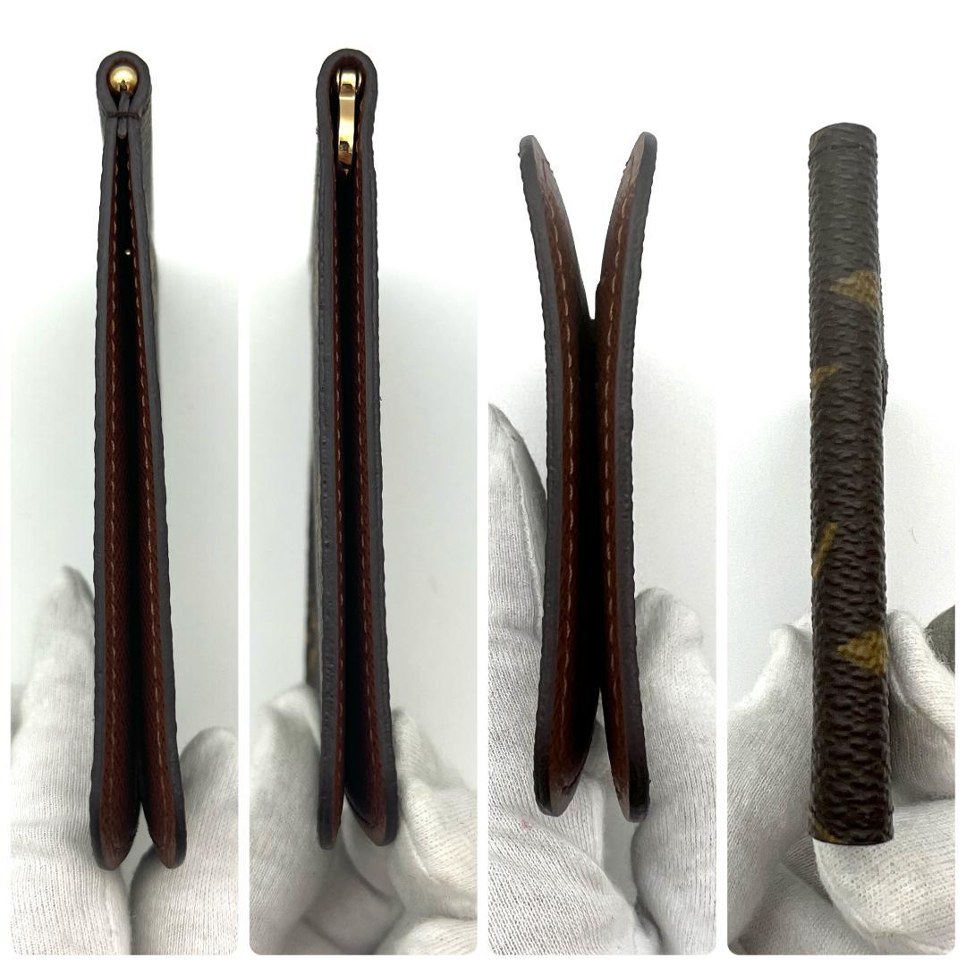 【最高級美品】ルイヴィトン モノグラム ポルトフォイユ パンス マネークリップ