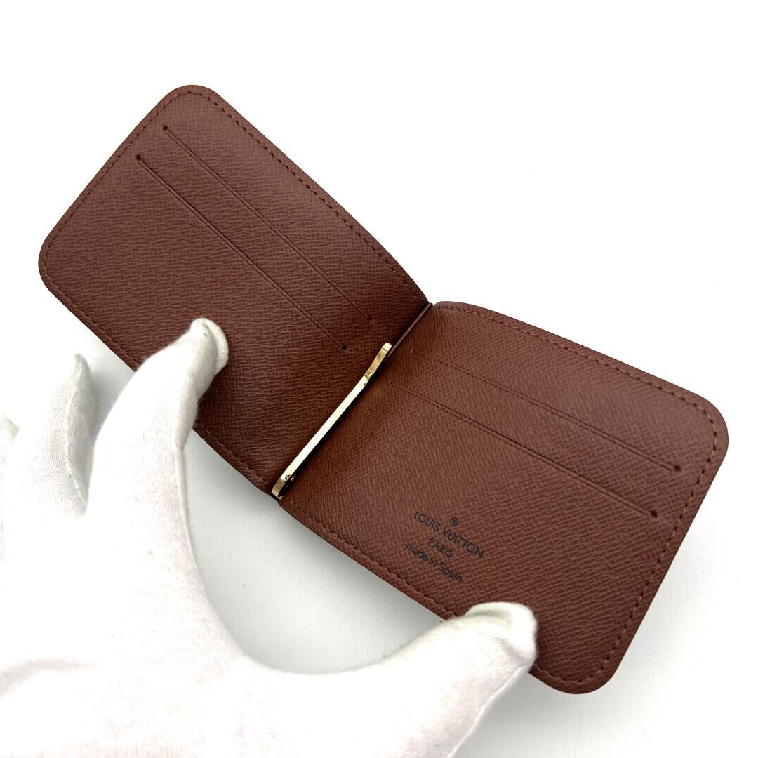 【最高級美品】ルイヴィトン モノグラム ポルトフォイユ パンス マネークリップ