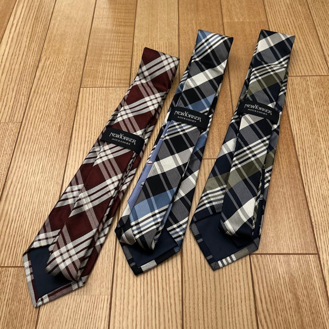 NEWYORKER ネクタイ　3本セット