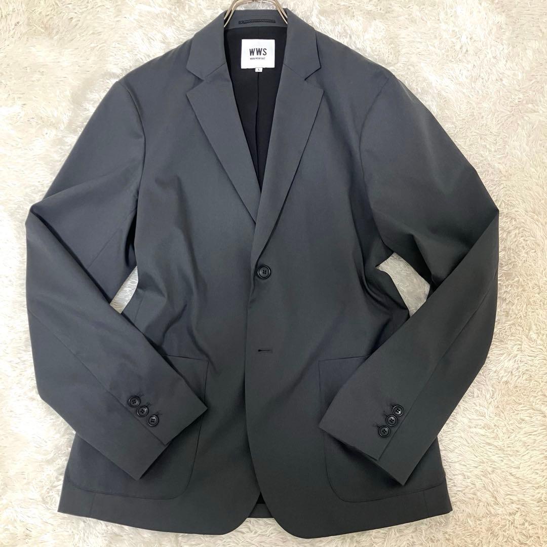 美品✨ WWS ワークウェアスーツ セットアップ　ストレッチスーツ　Lサイズ