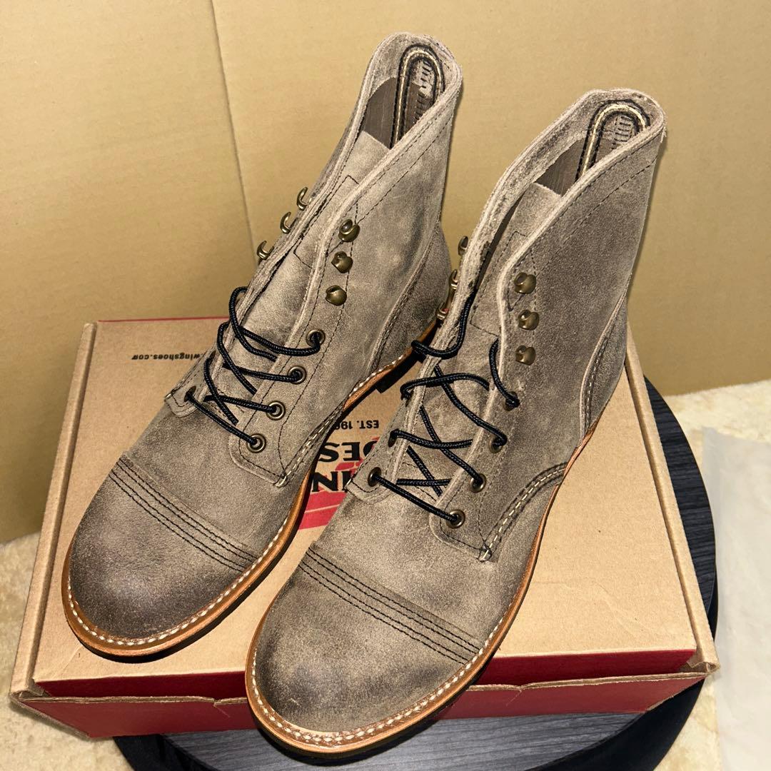 レッドウィング　アイアンレンジャー　スレートミュールスキナー　26.5cm