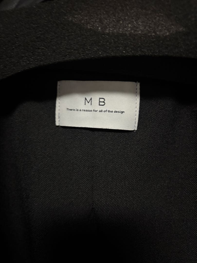 MBスタンダードロングジャケット　ブラック　S