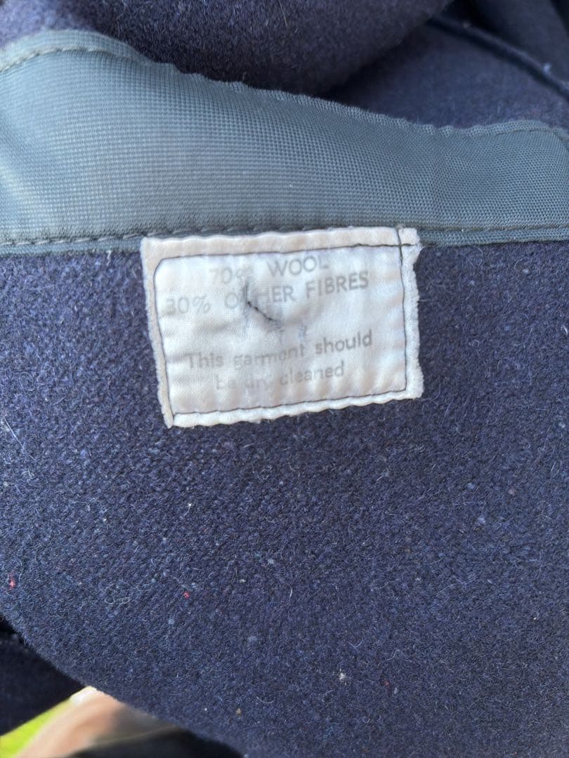 【名作】50s60s ダッフルコート イギリス軍　GPO ロイヤルネイビー 初期