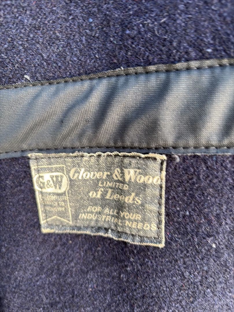 【名作】50s60s ダッフルコート イギリス軍　GPO ロイヤルネイビー 初期