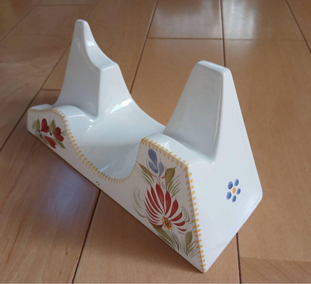 ヴォイオリン型 陶器 置物 アンリオ・カンペール フランス インテリア