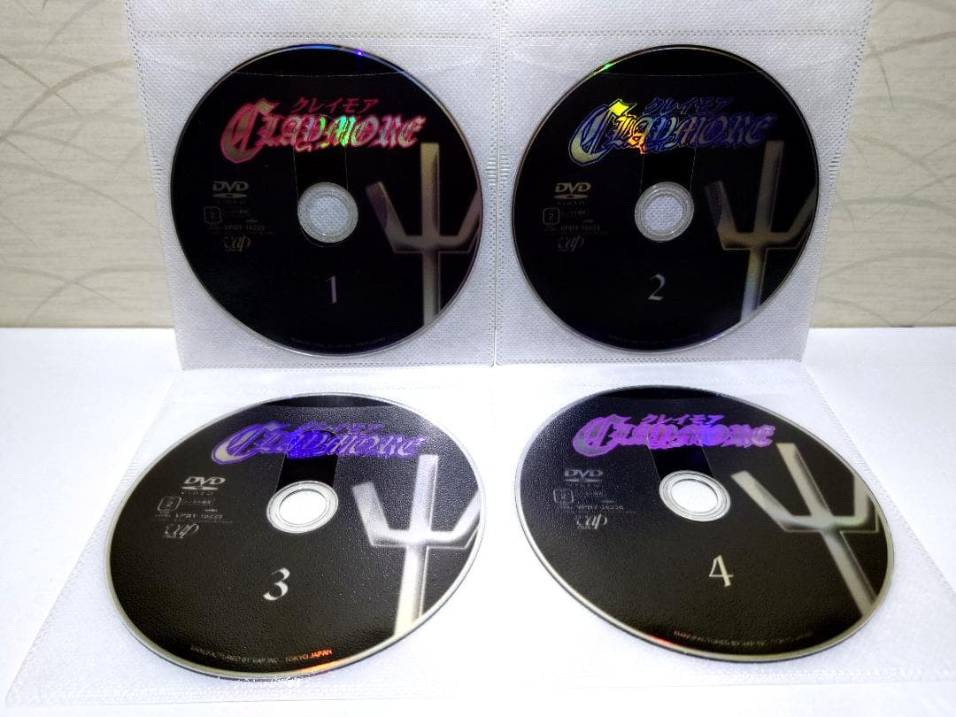 クレイモア　DVD 全9巻　全巻セット　レンタル落ち　CLAYMORE
