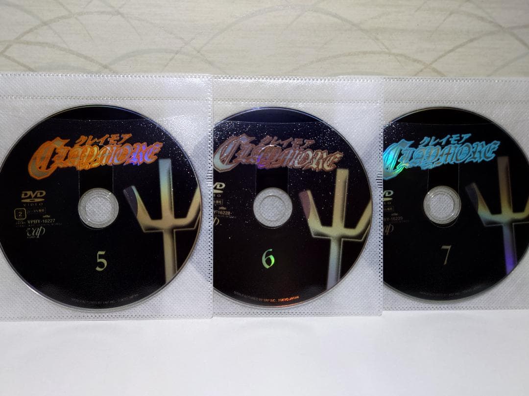 クレイモア　DVD 全9巻　全巻セット　レンタル落ち　CLAYMORE