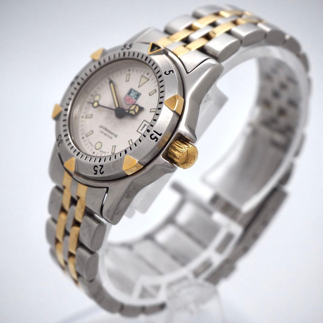 34 稼働 タグホイヤー 時計　レディース　プロフェッショナル　ダイバーウォッチ